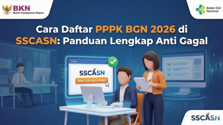 Cara Daftar PPPK BGN 2026 di SSCASN: Panduan Lengkap Anti Gagal