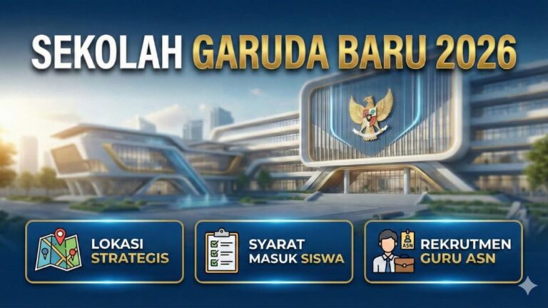 Sekolah Garuda Baru 2026: Lokasi, Syarat Masuk & Rekrutmen Guru ASN